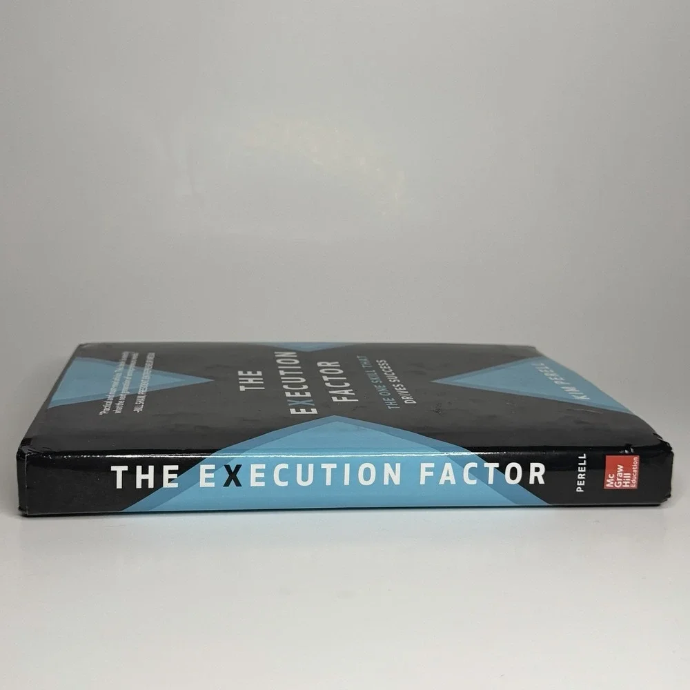 The Execution Factor Kim Perell Hardcover Book Business Entrepreneurship Success